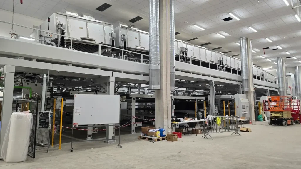 Toppan Havraň - Montáže výrobních linek